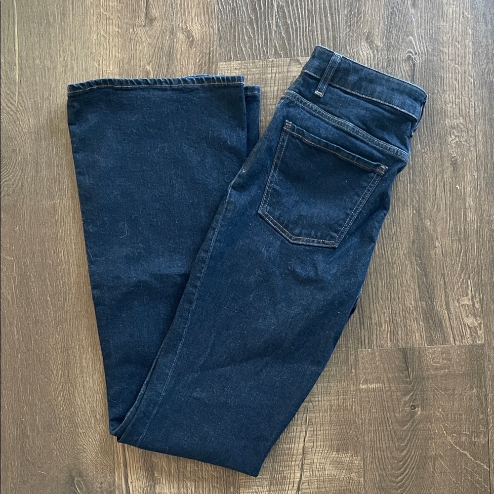 Theory Flare & Wide Leg Denim Jeans